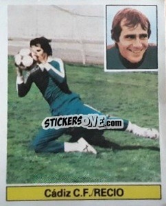 Sticker Recio - Liga Spagnola 1981-1982
 - Colecciones ESTE