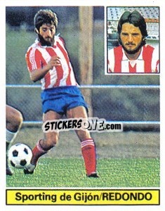 Cromo Redondo - Liga Spagnola 1981-1982
 - Colecciones ESTE
