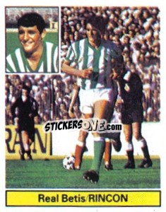 Sticker Rincón - Liga Spagnola 1981-1982
 n. F6 - Colecciones ESTE