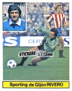 Cromo Rivero - Liga Spagnola 1981-1982
 - Colecciones ESTE