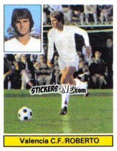 Sticker Roberto - Liga Spagnola 1981-1982
 - Colecciones ESTE