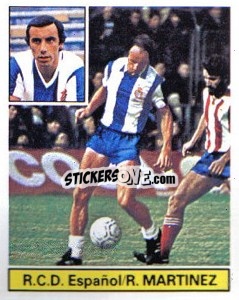 Figurina Roberto Martínez - Liga Spagnola 1981-1982
 - Colecciones ESTE