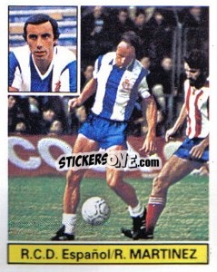 Sticker Roberto Martínez - Liga Spagnola 1981-1982
 n. 99 - Colecciones ESTE