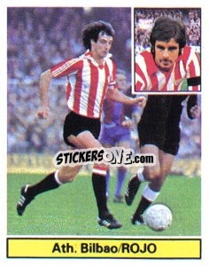 Sticker Rojo - Liga Spagnola 1981-1982
 - Colecciones ESTE