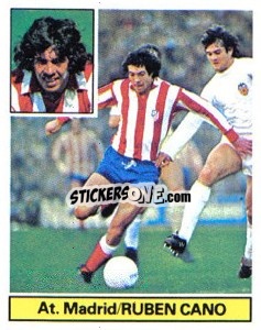 Cromo Rubén Cano - Liga Spagnola 1981-1982
 - Colecciones ESTE