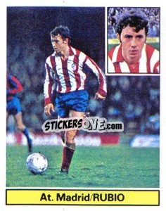 Cromo Rubio - Liga Spagnola 1981-1982
 - Colecciones ESTE