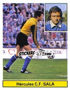 Sticker Sala - Liga Spagnola 1981-1982
 n. 119 - Colecciones ESTE