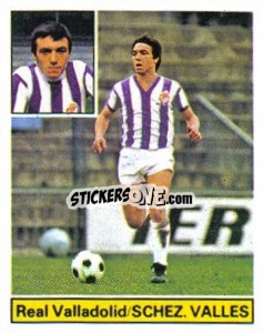 Cromo Sánchez Valles - Liga Spagnola 1981-1982
 - Colecciones ESTE