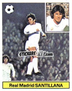 Sticker Santillana - Liga Spagnola 1981-1982
 n. 189 - Colecciones ESTE
