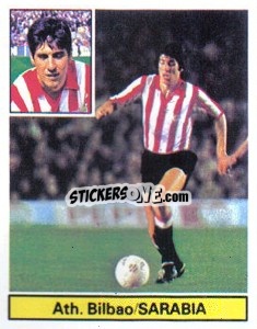 Sticker Sarabia - Liga Spagnola 1981-1982
 - Colecciones ESTE