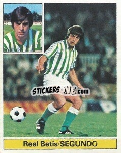 Sticker Segundo - Liga Spagnola 1981-1982
 - Colecciones ESTE