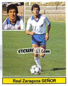 Sticker Señor - Liga Spagnola 1981-1982
 n. F26 - Colecciones ESTE