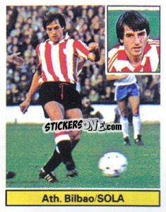 Sticker Sola - Liga Spagnola 1981-1982
 n. 46 - Colecciones ESTE