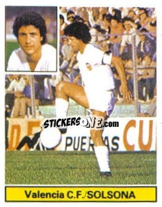Cromo Solsona - Liga Spagnola 1981-1982
 - Colecciones ESTE