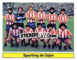Cromo Sporting de Gijón - Liga Spagnola 1981-1982
 - Colecciones ESTE