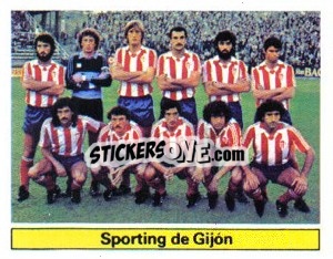 Sticker Sporting de Gijón - Liga Spagnola 1981-1982
 n. A7 - Colecciones ESTE