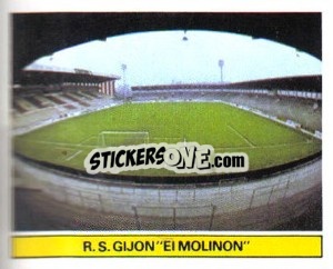 Cromo Sporting de Gijón - El Molinón - Liga Spagnola 1981-1982
 - Colecciones ESTE
