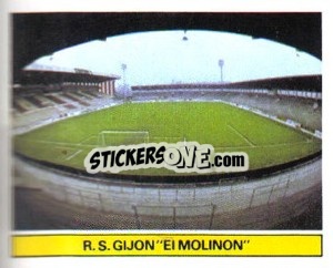 Sticker Sporting de Gijón - El Molinón - Liga Spagnola 1981-1982
 n. C7 - Colecciones ESTE