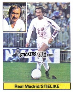 Sticker Stielike - Liga Spagnola 1981-1982
 n. 186 - Colecciones ESTE