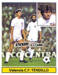Cromo Tendillo - Liga Spagnola 1981-1982
 - Colecciones ESTE
