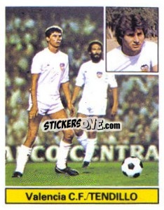 Sticker Tendillo - Liga Spagnola 1981-1982
 n. 264 - Colecciones ESTE