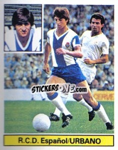 Sticker Urbano - Liga Spagnola 1981-1982
 n. 92 - Colecciones ESTE