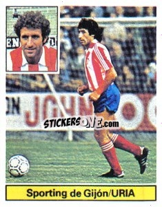 Sticker Uría - Liga Spagnola 1981-1982
 n. 110 - Colecciones ESTE