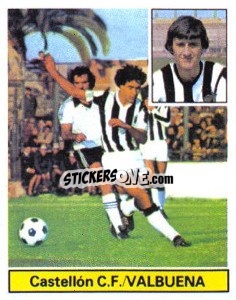 Cromo Valbuena - Liga Spagnola 1981-1982
 - Colecciones ESTE
