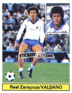 Sticker Valdano - Liga Spagnola 1981-1982
 - Colecciones ESTE