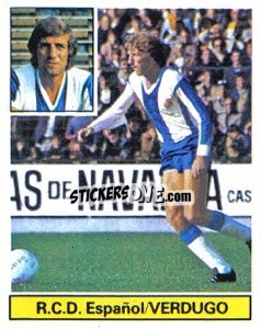 Sticker Verdugo - Liga Spagnola 1981-1982
 - Colecciones ESTE