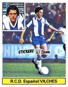 Cromo Vilches - Liga Spagnola 1981-1982
 - Colecciones ESTE