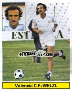 Cromo Welzl - Liga Spagnola 1981-1982
 - Colecciones ESTE