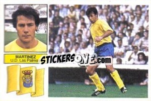 Sticker A. Martínez - Liga Spagnola 1982-1983
 n. 121 - Colecciones ESTE