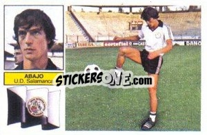 Sticker Abajo - Liga Spagnola 1982-1983
 n. F24 - Colecciones ESTE