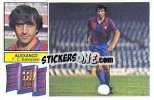 Sticker Alexanco - Liga Spagnola 1982-1983
 - Colecciones ESTE