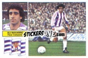 Figurina Ali Navarro - Liga Spagnola 1982-1983
 - Colecciones ESTE