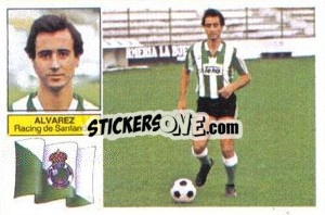 Sticker Álvarez - Liga Spagnola 1982-1983
 n. F21b - Colecciones ESTE