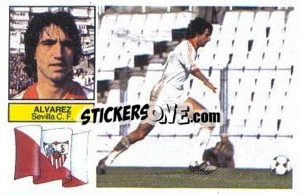 Sticker Álvarez - Liga Spagnola 1982-1983
 n. 253 - Colecciones ESTE