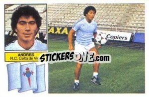Sticker Andrés - Liga Spagnola 1982-1983
 - Colecciones ESTE