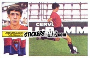Sticker Arechavaleta - Liga Spagnola 1982-1983
 n. F28e - Colecciones ESTE