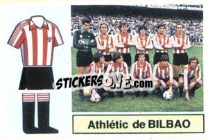 Cromo Ath. Bilbao - Liga Spagnola 1982-1983
 - Colecciones ESTE