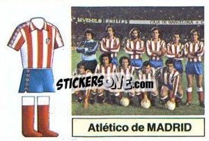Sticker Atlético de Madrid - Liga Spagnola 1982-1983
 n. AL8 - Colecciones ESTE