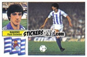 Figurina Bakero - Liga Spagnola 1982-1983
 - Colecciones ESTE