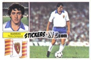 Cromo Barbas - Liga Spagnola 1982-1983
 - Colecciones ESTE