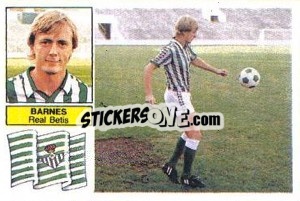 Sticker Barnes - Liga Spagnola 1982-1983
 n. F28a - Colecciones ESTE