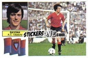 Sticker Bayona - Liga Spagnola 1982-1983
 - Colecciones ESTE