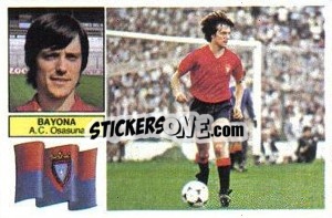 Sticker Bayona - Liga Spagnola 1982-1983
 n. 203 - Colecciones ESTE