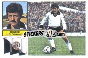 Sticker Benede - Liga Spagnola 1982-1983
 - Colecciones ESTE