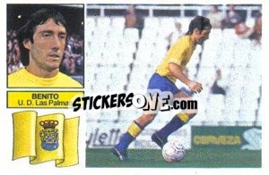 Sticker Benito - Liga Spagnola 1982-1983
 n. 131 - Colecciones ESTE