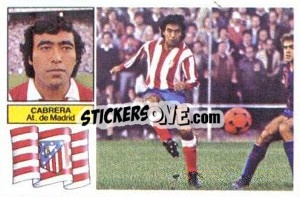Figurina Cabrera - Liga Spagnola 1982-1983
 - Colecciones ESTE